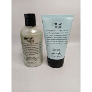 Philosophy Snow Angel Hand Cream 4 oz. 120 ml Sealed & 8oz Shower Gel